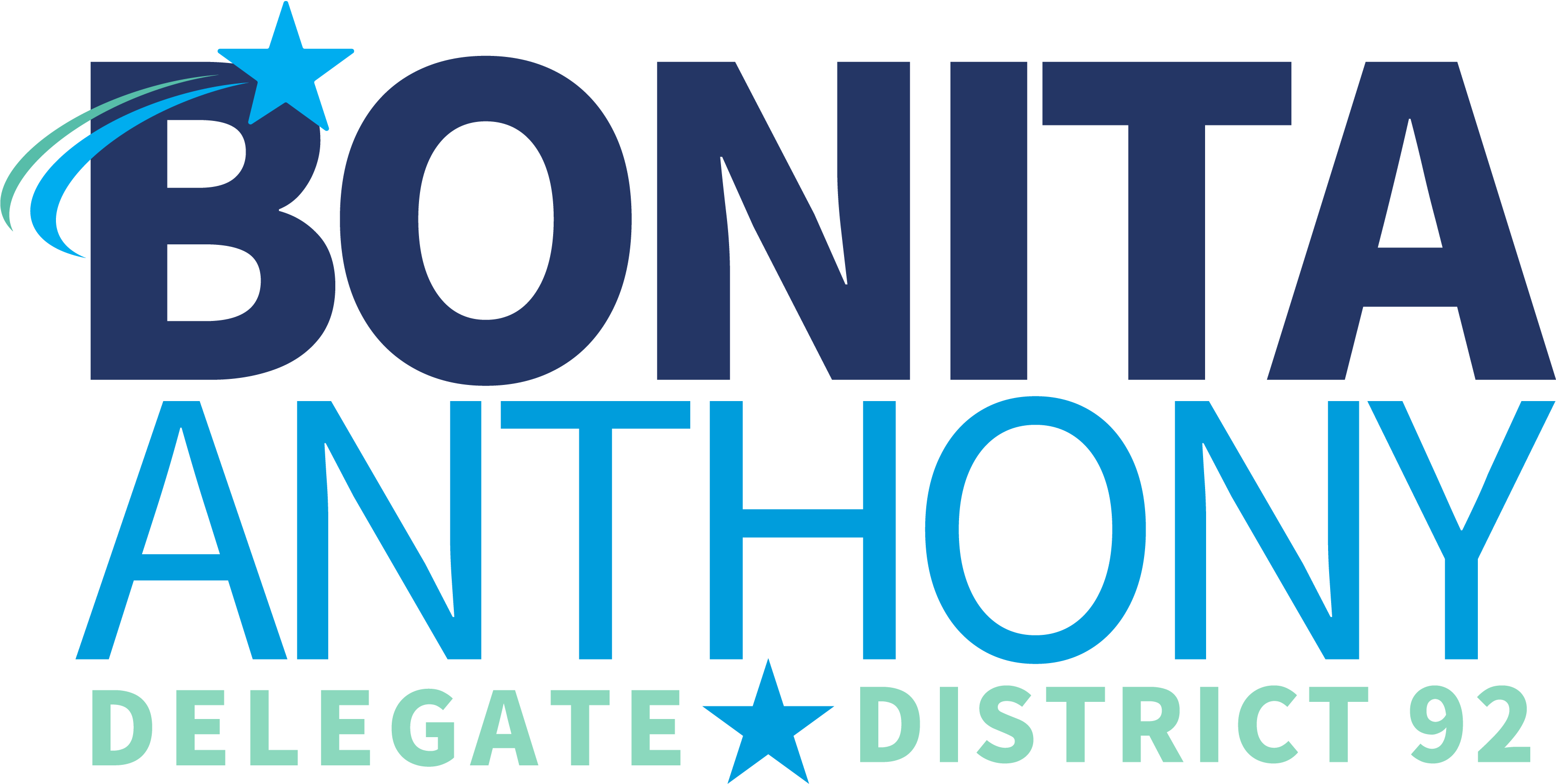 Bonita Anthony for Delegate logo